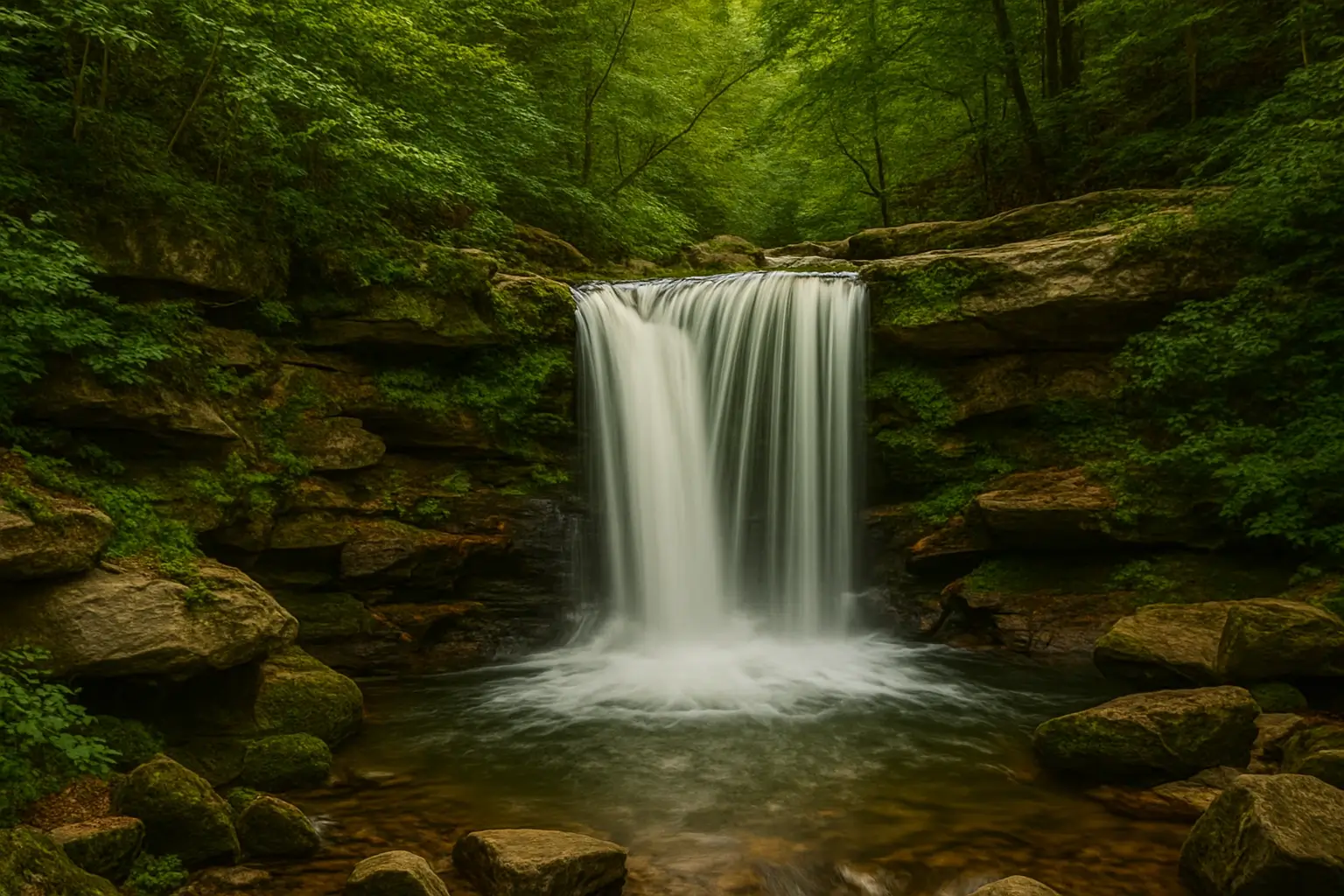 Cachoeira natural
